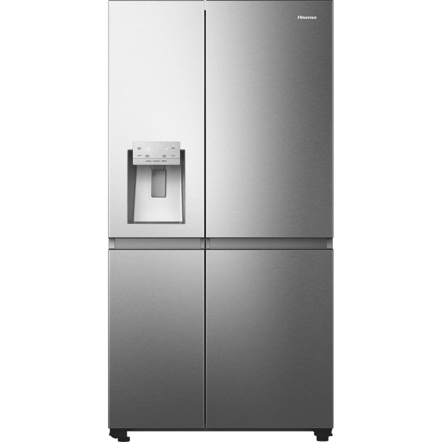 Hisense PureFlat Infinite RS818N4TIE American Fridge Freezer Stainless Steel