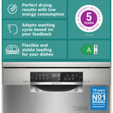 Bosch Series 6 SMS6TCI02G Full Size Dishwasher Brushed Steel 3