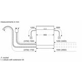 Siemens iQ500 SN95YX02CG Built-in Full Size Dishwasher Black 3