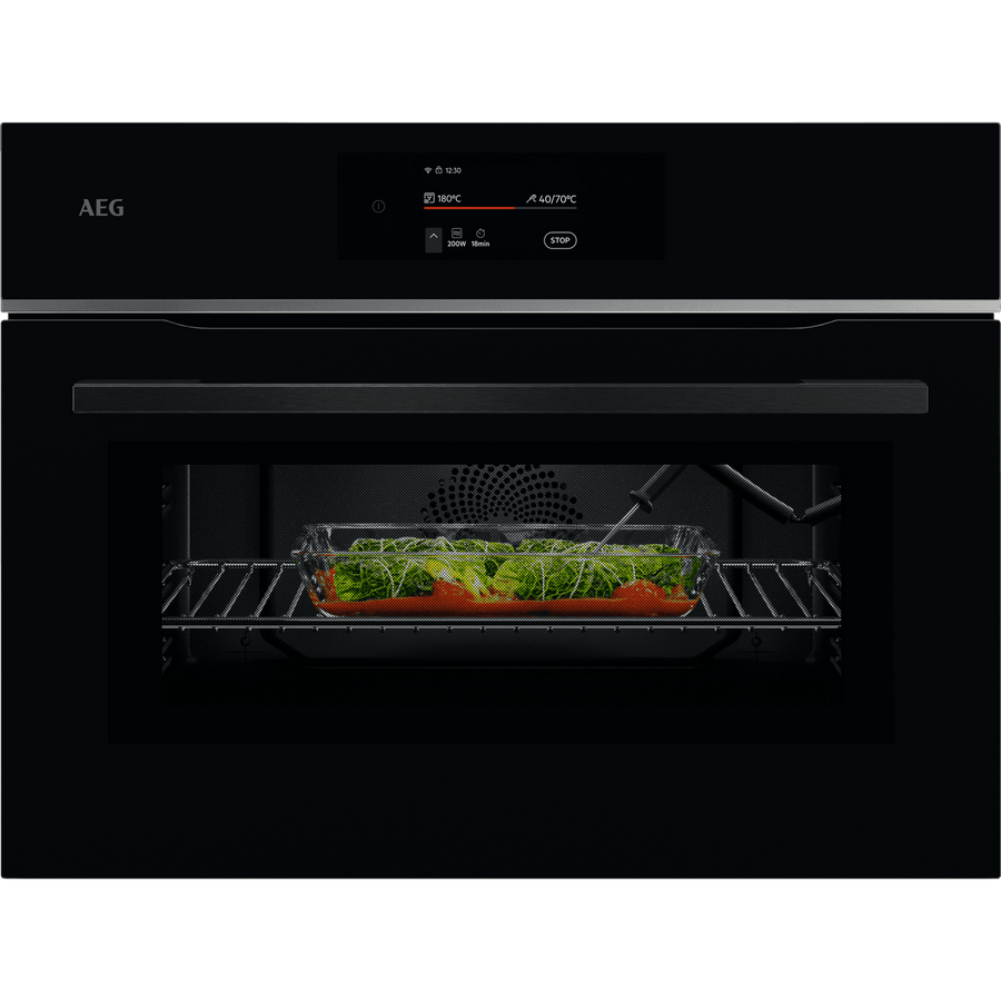 AEG 8000 TK8NK721B Built-in Combination Microwave Oven Black