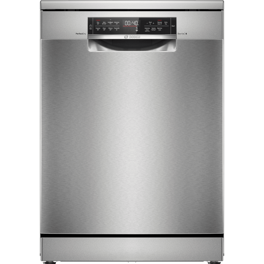 Bosch Series 6 SMS6TCI02G Full Size Dishwasher Brushed Steel