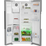 Beko HarvestFresh ASP342VPS American Fridge Freezer 3