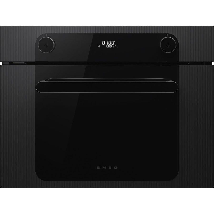Smeg Musa SO4201M1BI Built-in Compact Microwave Oven Black
