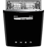 Smeg DIFABBL Built-in Full Size Dishwasher Black 1