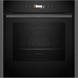 NEFF N 70 B54CR71G0B Built-in Electric Single Oven Graphite Grey 1