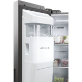 Haier HSW59F18DIMM American Fridge Freezer Stainless Steel 6