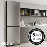 Haier HSW59F18DIMM American Fridge Freezer Stainless Steel 4