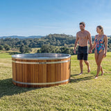 Polar Plunge Cedar Ice Bath 3