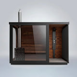 Polar Cove Large Sauna With Outdoor Shower On Right Side 5