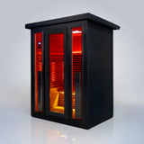 Polar Eclipse 3 Person Outdoor Infrared sauna 1