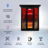 Polar Eclipse 3 Person Outdoor Infrared sauna 3