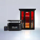 Polar Eclipse 3 Person Outdoor Infrared sauna 5