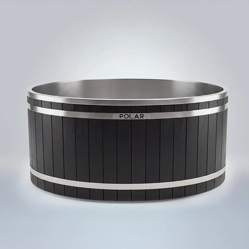 Polar Plunge Cedar Ice Bath (Black)