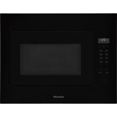 Miele M2240SC Built-in Compact Microwave Oven Black