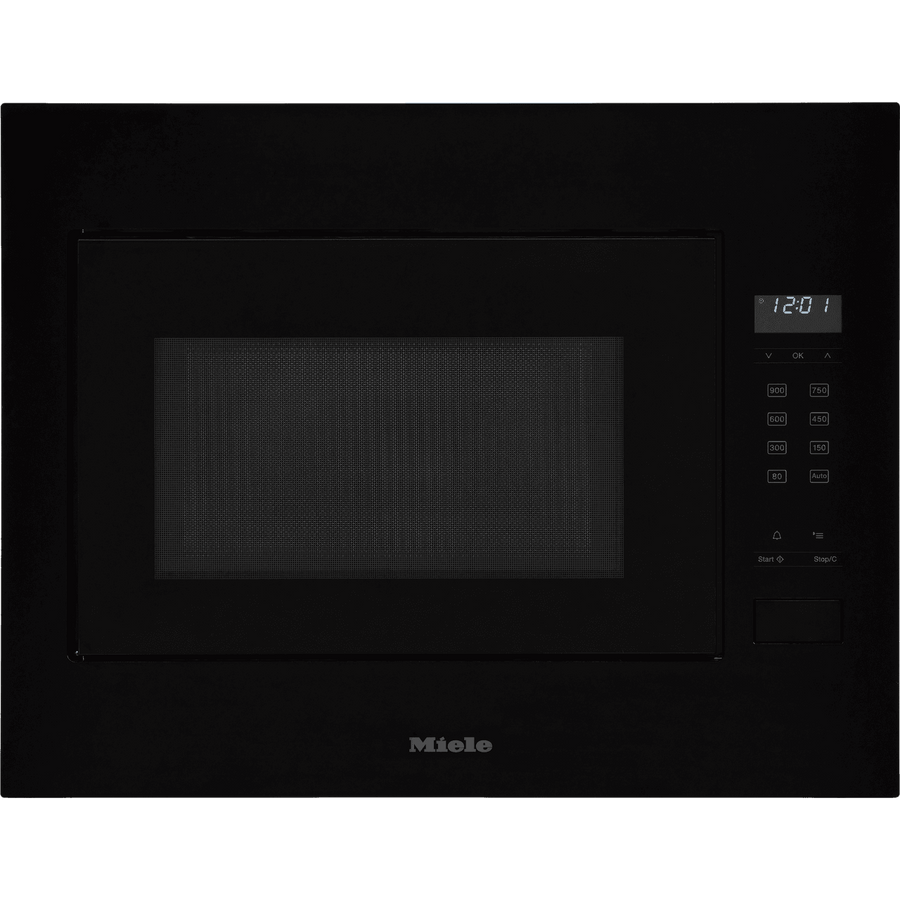 Miele M2240SC Built-in Compact Microwave Oven Black