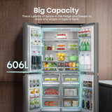 Hisense PureFlat Infinite RQ758N4SWSE American Fridge Freezer 3