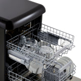 Smeg DFFABBL Full Size Dishwasher Black 6