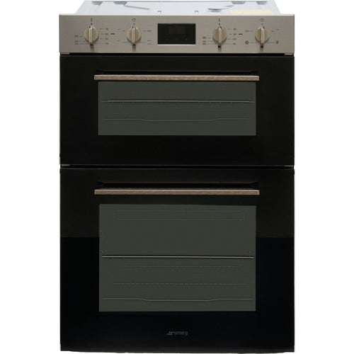 Smeg Cucina DOSF400B Built-in Electric Double Oven Black